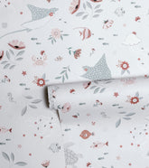 OCEAN FIELD - Papier peint enfant - Motif animaux de l'océan